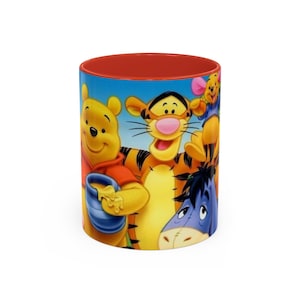 Winnie the Pooh and friends ceramic Coffee mug.