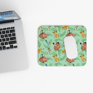 Disney Lion King featuring Simba, Pumba, Timon, Zazu Mouse Pad (Rectangle)