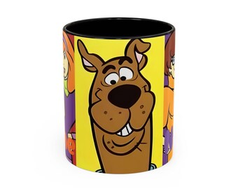 Scoo by Doo, Fred, Daphne, Velma, Shaggy coffee mug