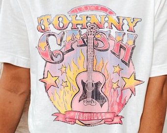 Johnny Cash 2 Graphic Tee Unisex Fit