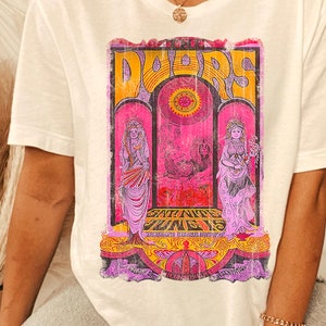 Doors Flower Graphic Tee Unisex Fit