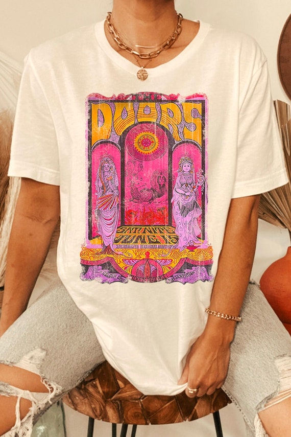 Doors Flower Graphic Tee Unisex Fit