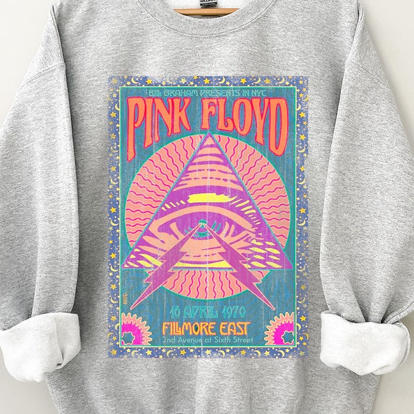 Pink Floyd 2 Printed sweatshirt, graphic quote sweatshirt, unisex sweatshirt