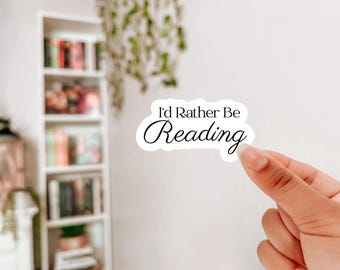 読書に没頭したいステッカー｜読書好きのためのKindleステッカー｜読書好きのためのノートパソコン用デカール｜本好きへのギフト｜ビニール製読書ステッカー