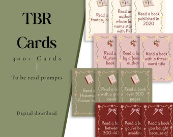 コテージコア風読書リスト作成ツール：300種類以上の印刷可能な読書ゲーム（PDF）