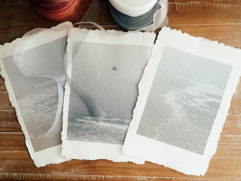 Giclee Printing with Artisan 200GSM Weight Paper with Heavy Deckled Edges image 1