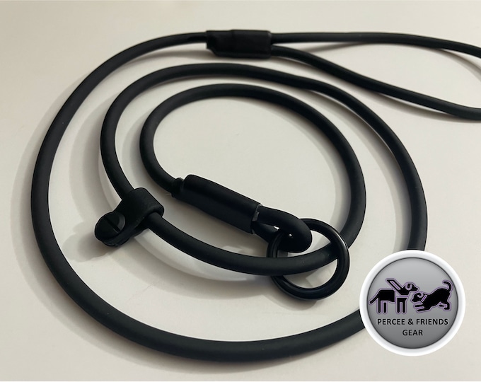 Slip Lead Martingale Leash Barn Hunt Agility Fast Cat Lore Etsy