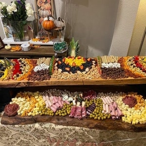 Custom charcuterie boards