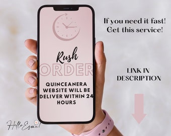 Sitio web de pedidos urgentes para quinceañeras, entrega en 24 horas, invitaciones para quinceañeras, Mis quince, confirmación de asistencia para quinceañeras, invitaciones para XV, descarga digital