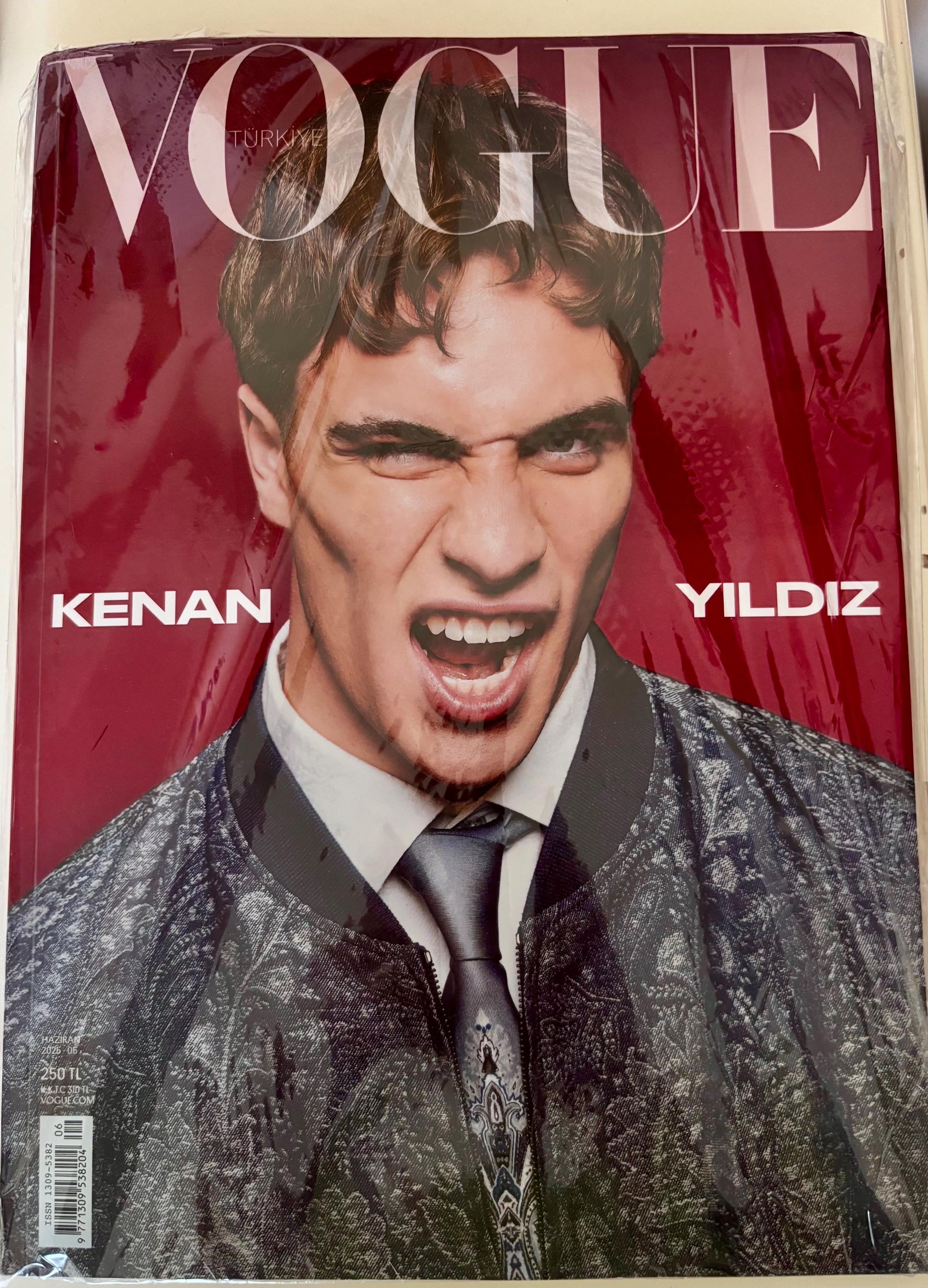 Vogue Turkey 2026 June - Cover Kenan Yıldız - Etsy