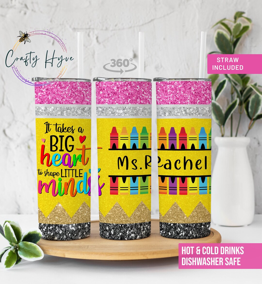 Custom Teacher Tumbler , Personalized Teacher Tumbler , Gift for