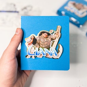 Livre de coloriage Moana, cadeau de fête, princesse Moana, décorations sur le thème de l&#39;anniversaire de Moana, feuilles d&#39;activités inspirées de Moana pour enfants