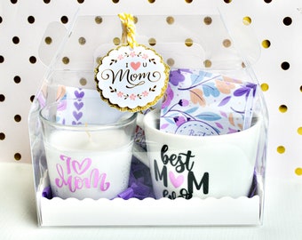 Mother’s Day Gift Basket - Personalized Gift Box for Mom, Spa Gift, Self Care Gift for Mom, Relaxation Gift for Her, Daughter to Mother Gift