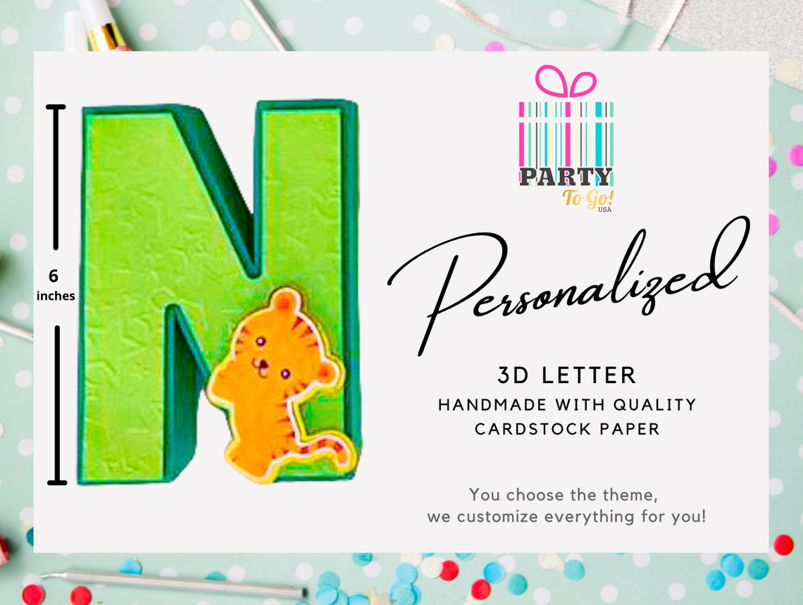 Encanto 3D Letter, Encanto Party Decorations, Encanto Birthday Party ...