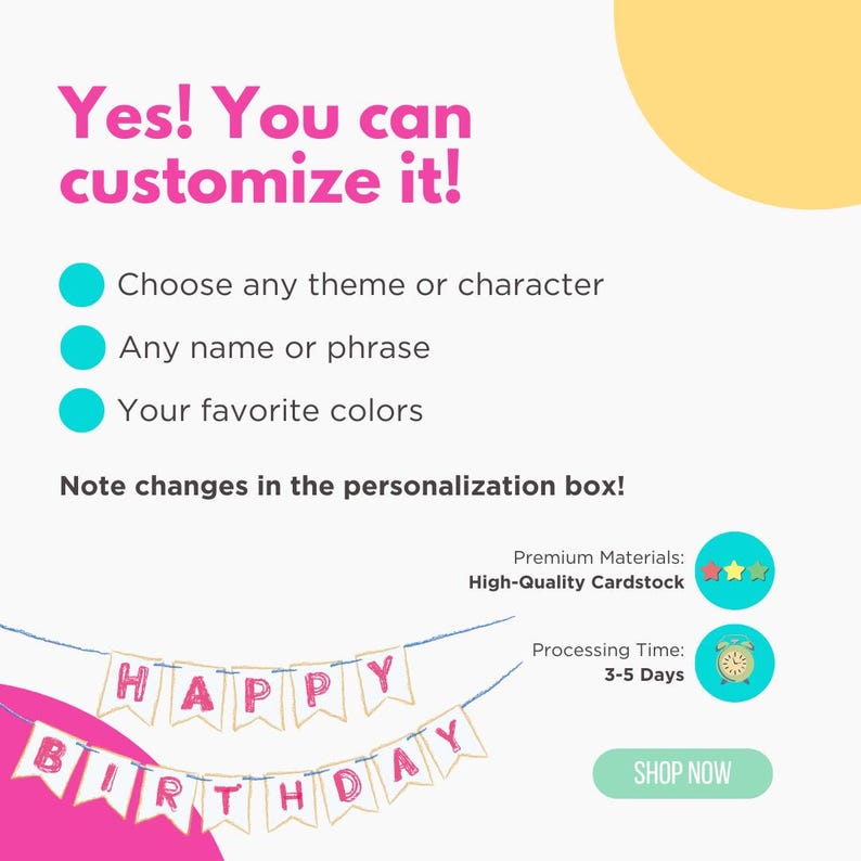 Mermaid Birthday Banner – Ariel Theme Under the Sea Party Decoration for Girls image 2