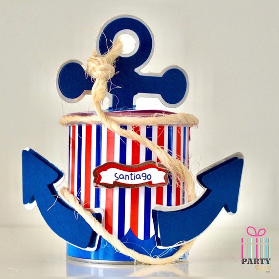 Nautical Party Favor, Nautical Party Decorations, Nautical Birthday  Decorations, Sea Themed Party, Anchor Chips Can -  Canada