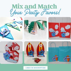 Stitch Happy Birthday Banner Stitch Theme Party Decorations Lilo and Stitch Theme Party Decor Birthday Banner Lilo and Stitch Banner image 13