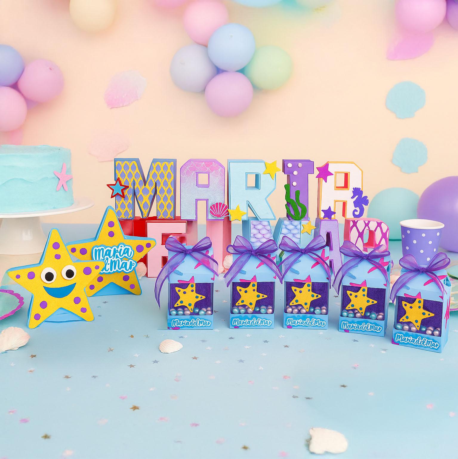 27 Pezzi Decorazioni Torta Sirenetta, Sirena Decorazioni Torta Compleanno Bambina, Topper per Torta Sirena, Decorazione per Torta a Forma Di Sirena per Feste a Sirena, Feste di Compleanno, Matrimoni