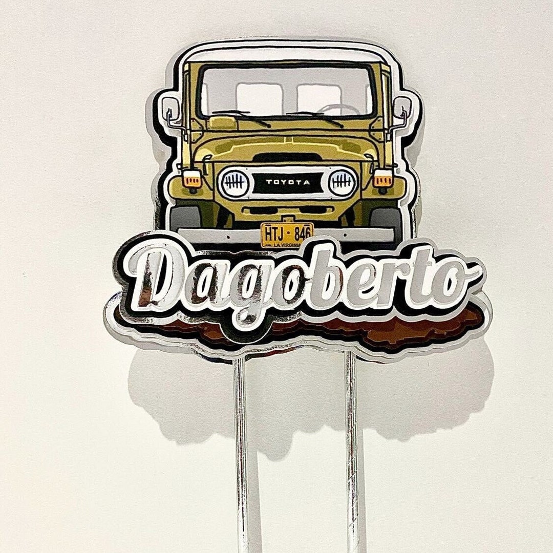 Off Road Cake Topper Jeep Party Decorations Custom Vehicles Cake Topper