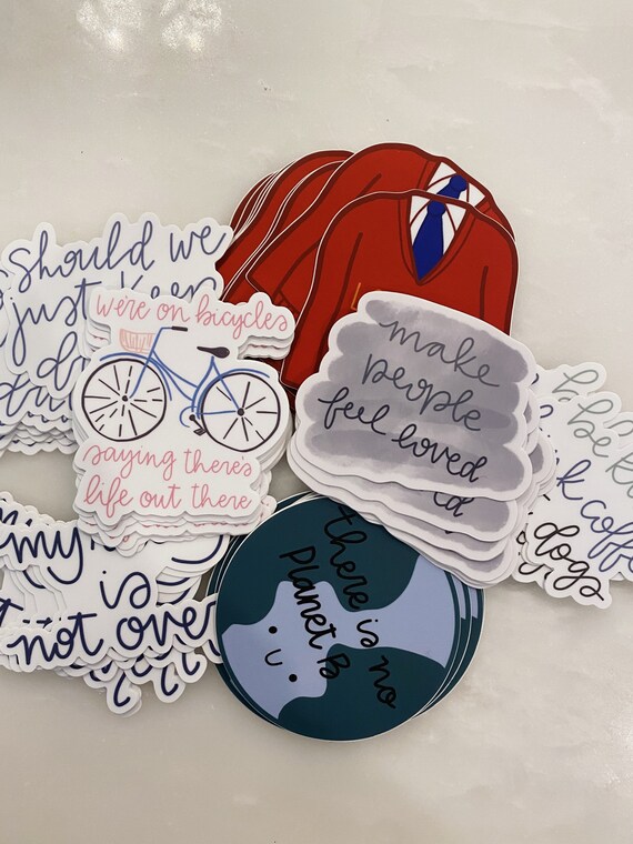 3Pcs Be The Reason Someone Feels Welcomed Stickers - Waterproof Vinyl Kindness Decals For Laptop & Water Bottle