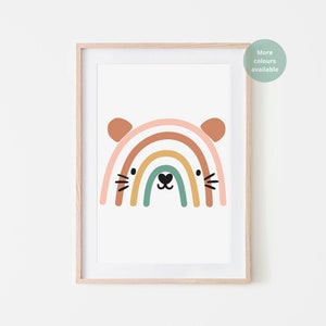 Rainbow Print | Nursery Prints | Kids Prints | Childs Print | Kids Bedroom | Nursery Decor | Playroom |  Wall Art | Various Colours