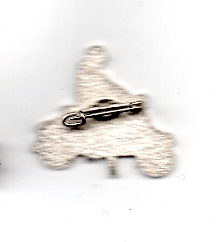 Mod Pin Badge Scooter Target - Etsy