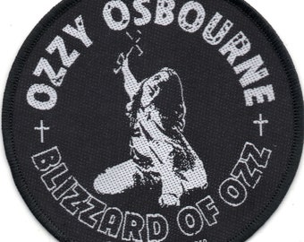Ozzy Osbourne Patch Rock Heavy Metal Patch