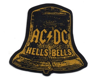 AC/DC ACDC Embroidered Sew-on Patch | Australian Rock & Roll Hard Blues ...