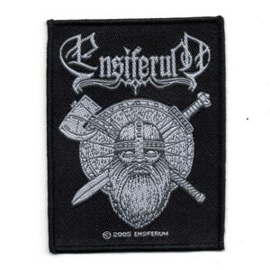 Ensiferum Heavy Metal Patch Sword & Axe