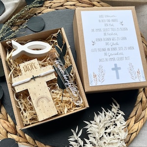 Taufgeschenk Geldgeschenk zur heiligen Taufe Box Schachtel Geschenkschachtel Patenkind Wunscherfüller