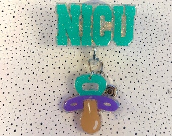 NICU badge reel, cute NICU badge reel, NICU nurse reel