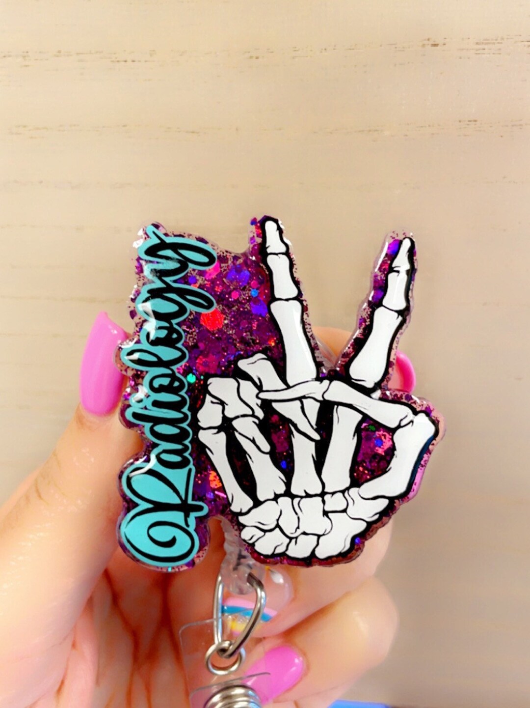 Xray Tech Badge Reel, Radiology Badge Reel, Radiology Badge Holder