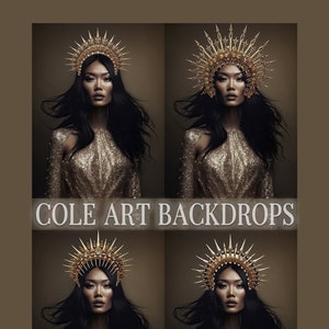 Gold Headpiece Digital Overlays, Maternity Backdrop Overlays, Studio Backdrop Overlays, Digital Headpiece, Photoshop Overlays