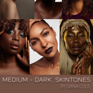 PS LUTs,  Brown-Dark Skintones, Photoshop Action, Influencer Luts, Portrait Luts, LUTS Collection for Photoshop