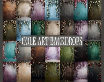Canvas Floral Texture Set Digital Backdrops, Maternity Backdrop Overlays, Studio Backdrop Overlays, Fine Art Textures, Photoshop Overlays