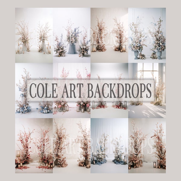 Ariel Branches Set Digital Backdrops, Maternity Backdrop Overlays, Studio Backdrop Overlays, Fine Art Textures, Photoshop Overlays