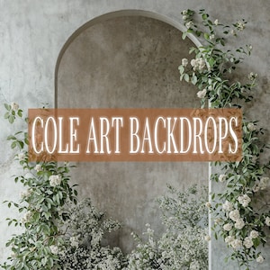 Earthly Arches 6 , Printed Backdrop, Fabric Backdrops, Printed Sweep Backdrop, Photography Backdrops