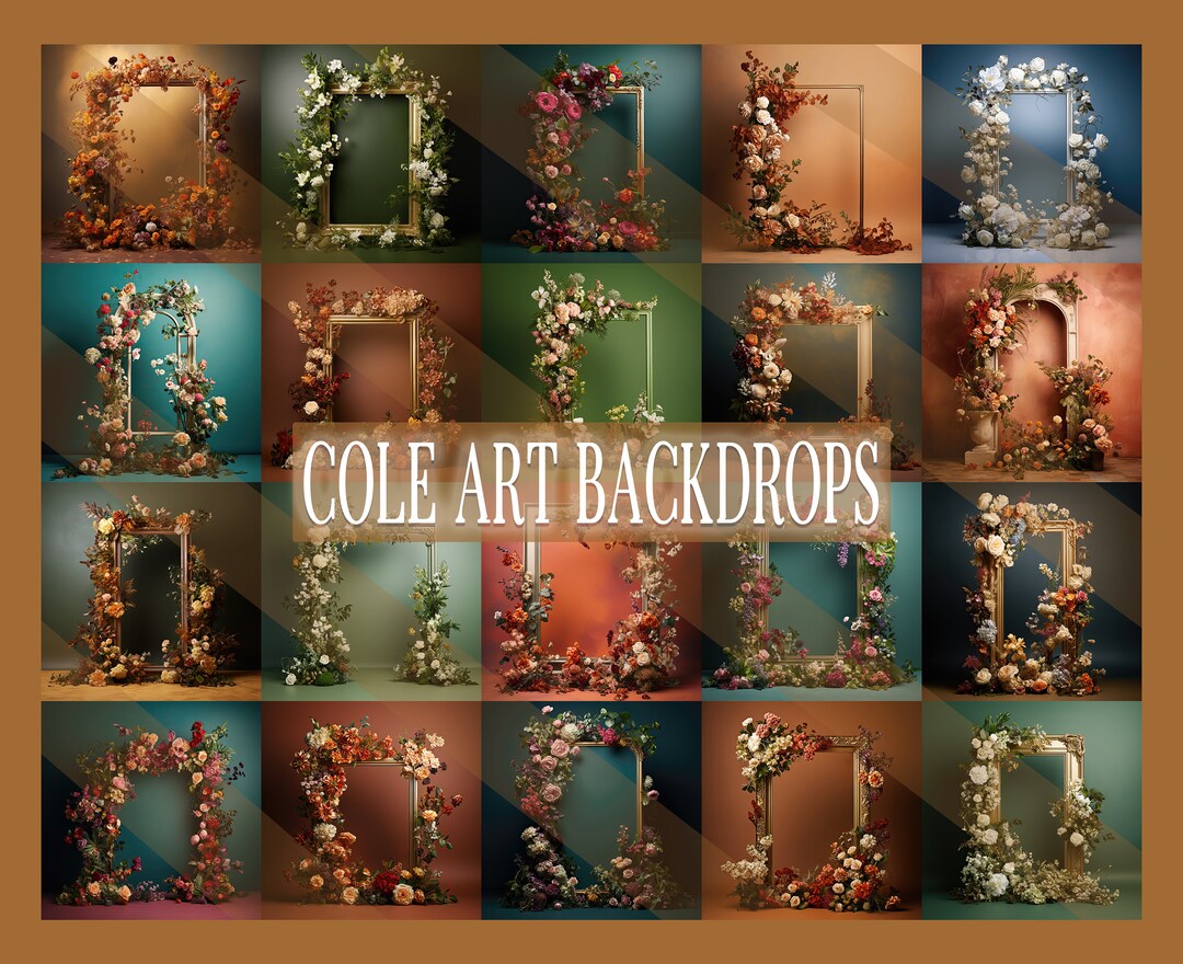 Frame Me COLOR Set 2 Digital Backdrops, Maternity Backdrop Overlays ...