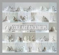 White Dress Overlays, Maternity Backdrop Overlays, Studio Overlays, Maternity Digital Backdrops