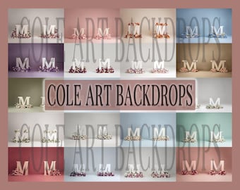 Floral Mom set Digital Backdrops, Maternity Backdrops, Digital Backgrounds