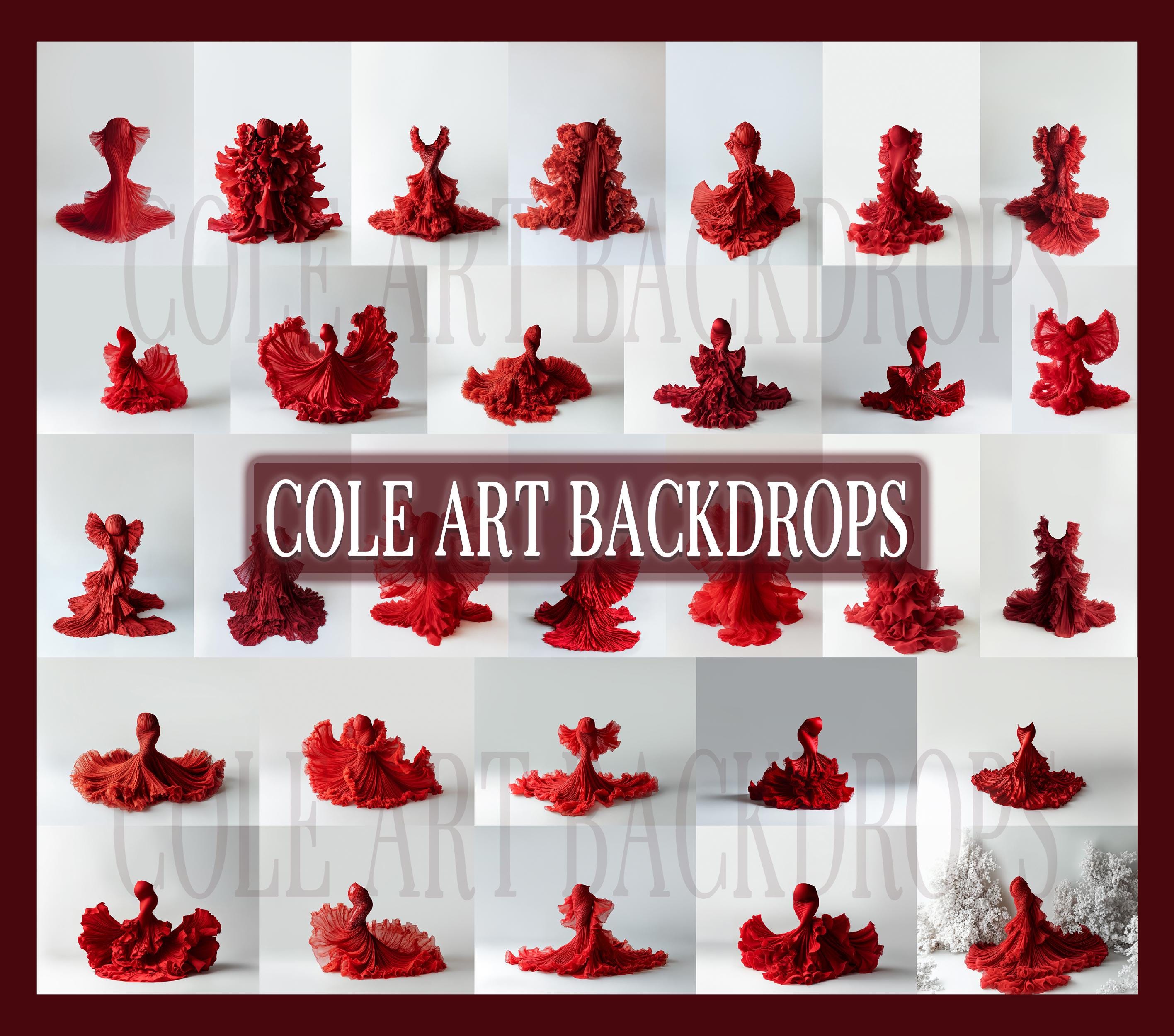Red Dress Overlays, Maternity Backdrop Overlays, Flowy Dress Overlays, Maternity Digital Backdrops, Dress Composites