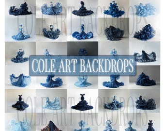 Blue Dress Overlays, Maternity Backdrop Overlays, Flowy Dress Overlays, Maternity Digital Backdrops, Dress Composites