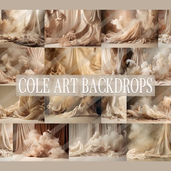 Carry Me Away Beige Flowy Fabric Digital Backdrops, Maternity Backdrop Overlays, Studio Backdrop Overlays, Fabric Overlay, Photoshop Overlay