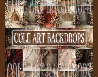 Floral Bella set Digital Backdrops, Maternity Backdrops, Flower Backdrops, Digital Backgrounds