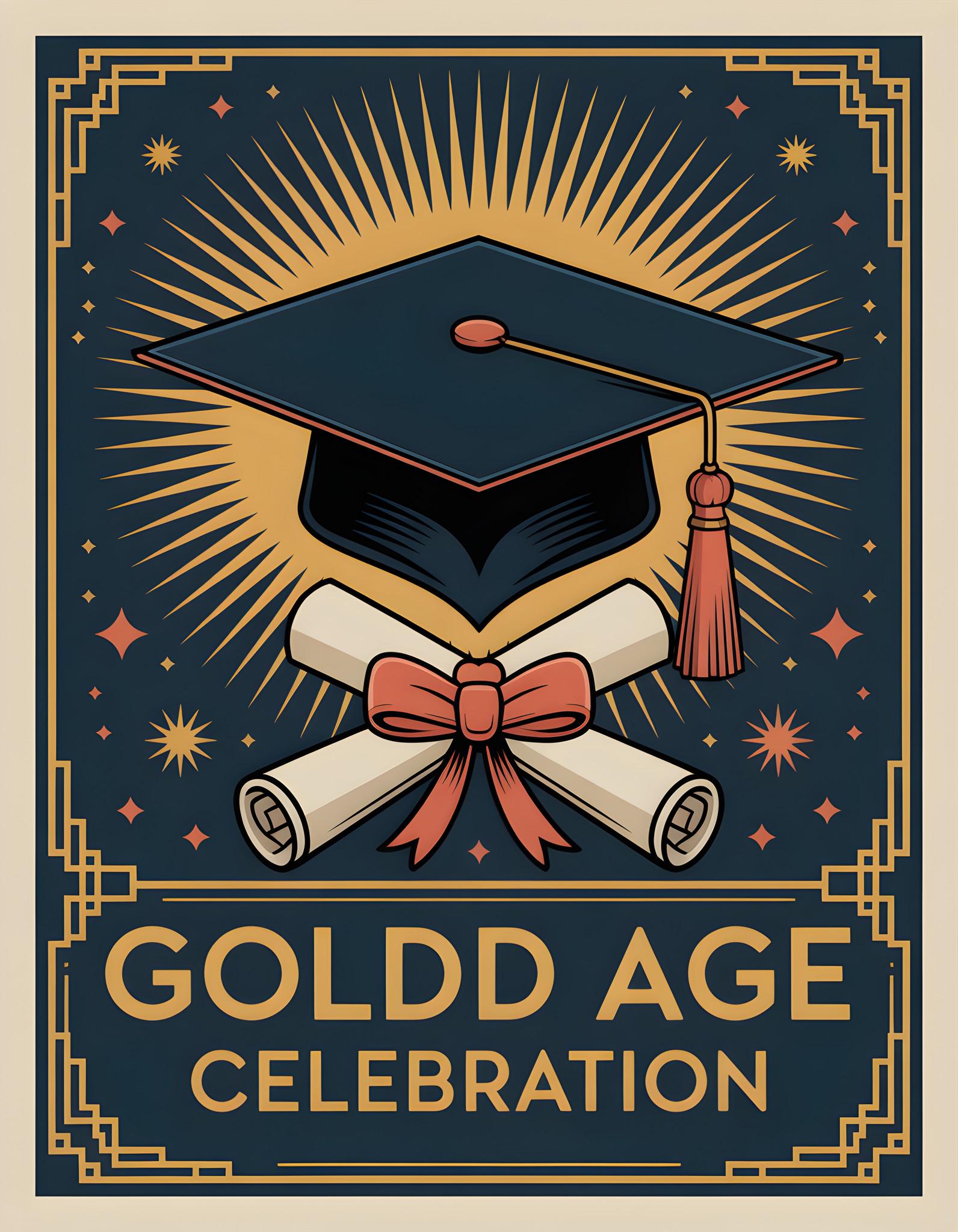 Class of 2026 Graduation Poster Printable, Bold Typography, Instant ...