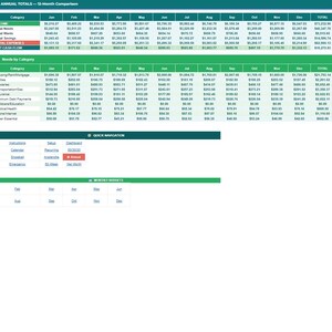 Budget Planner Google Sheets | Monthly Budget Spreadsheet | Financial Planner | Island Vibes | Debt Tracker | 50/30/20 image 9