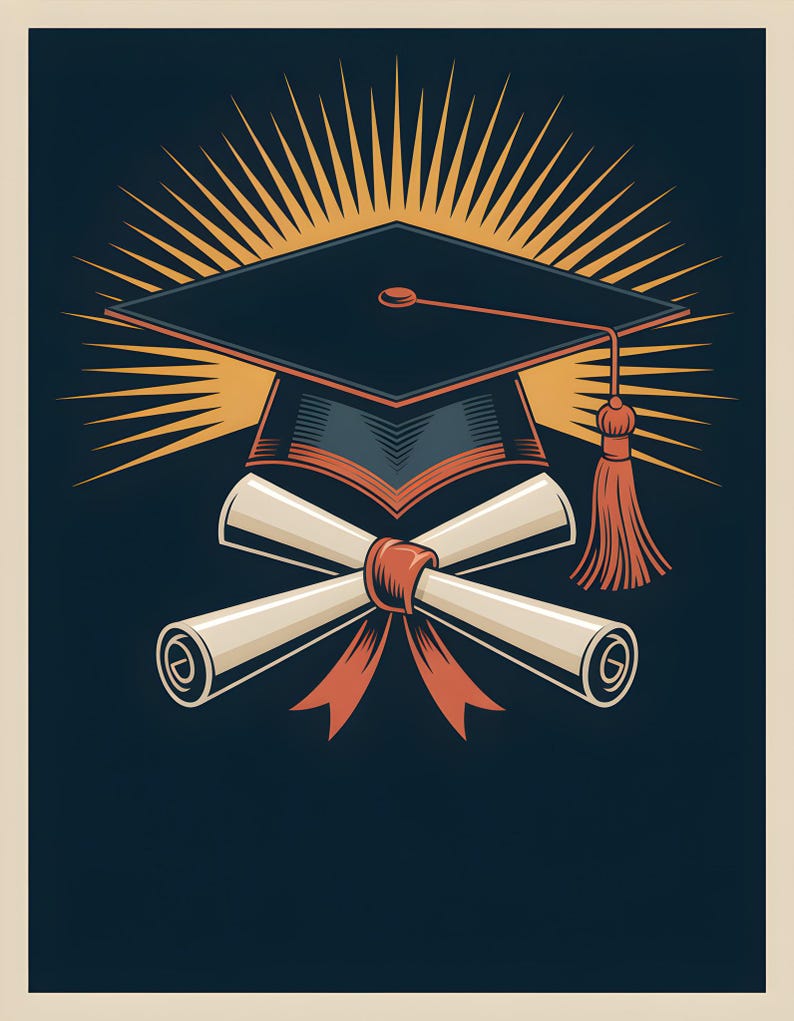 Class of 2026 Graduation Printable Bundle, 4 Poster Designs, Instant ...