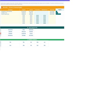 Budget Planner Google Sheets | Monthly Budget Spreadsheet | Financial Planner | Island Vibes | Debt Tracker | 50/30/20 image 7