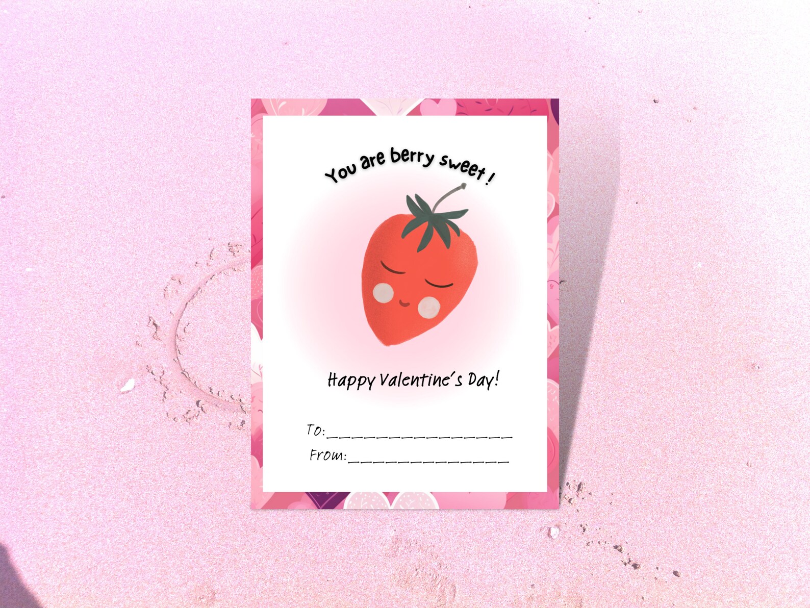 Pun Valentines Day Cards for Kids, Printable Classroom Valentines ...