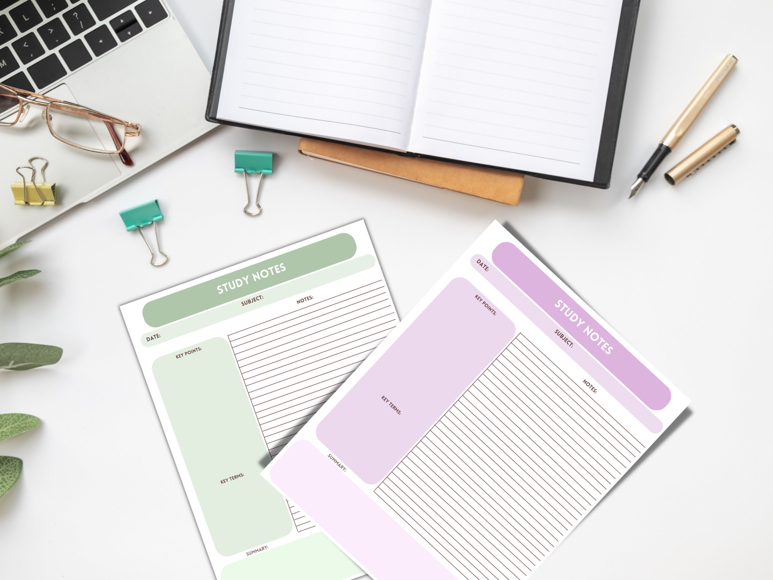 Cornell Notes Printable, Study Notes, Cornell Method, Student Planner ...